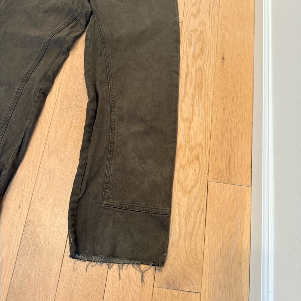 We The Free Risk Taker Straight Pant In Workwear (brown hue) - Picture 15 of 16